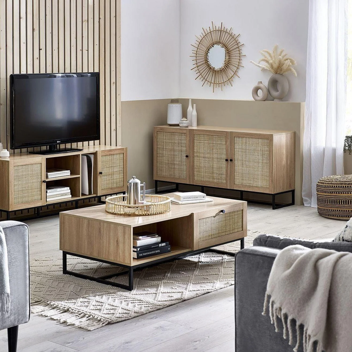 Philippa Coffee Table Oak - Image 6