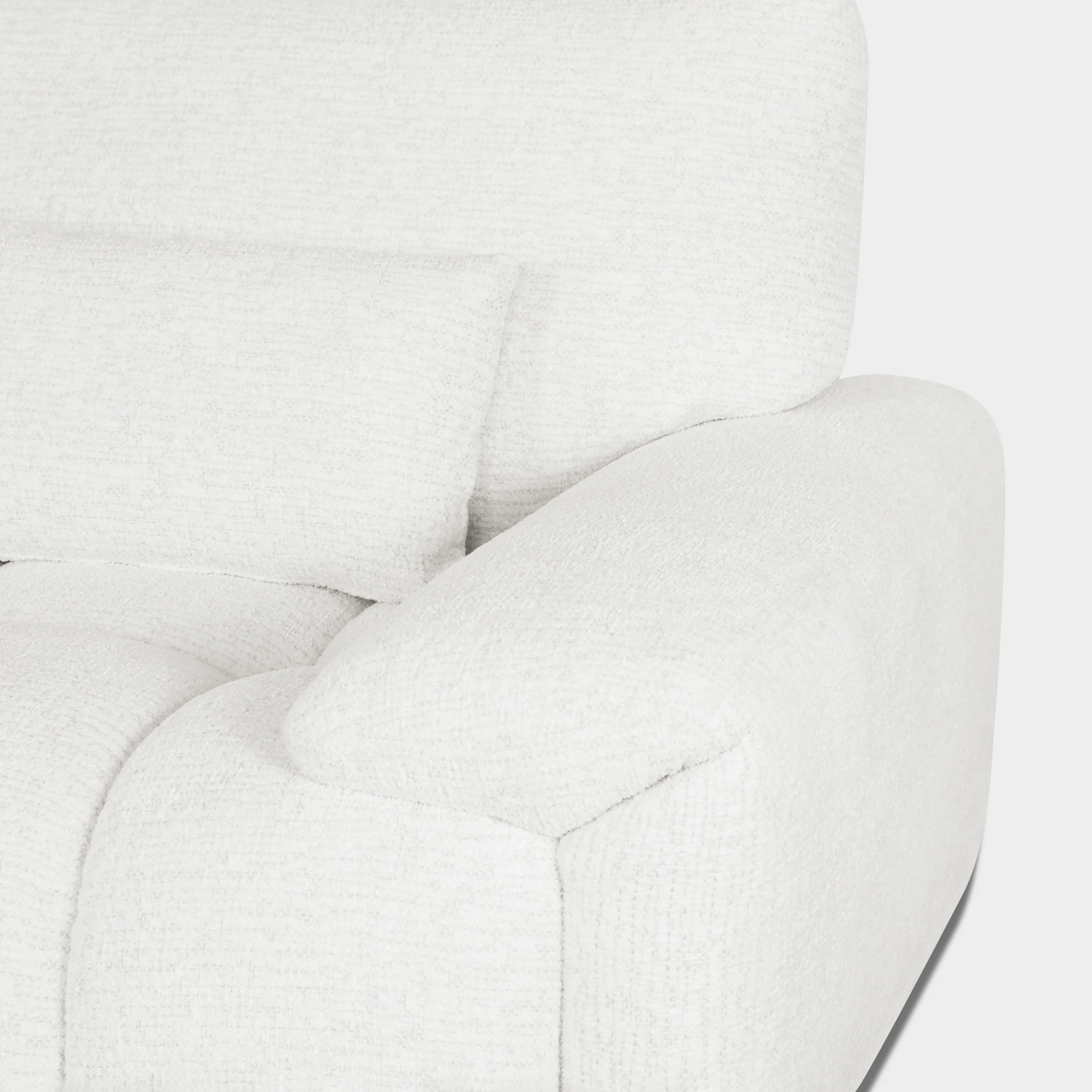 Poppy Sofa Cream Left Hand Facing Corner - Image 5