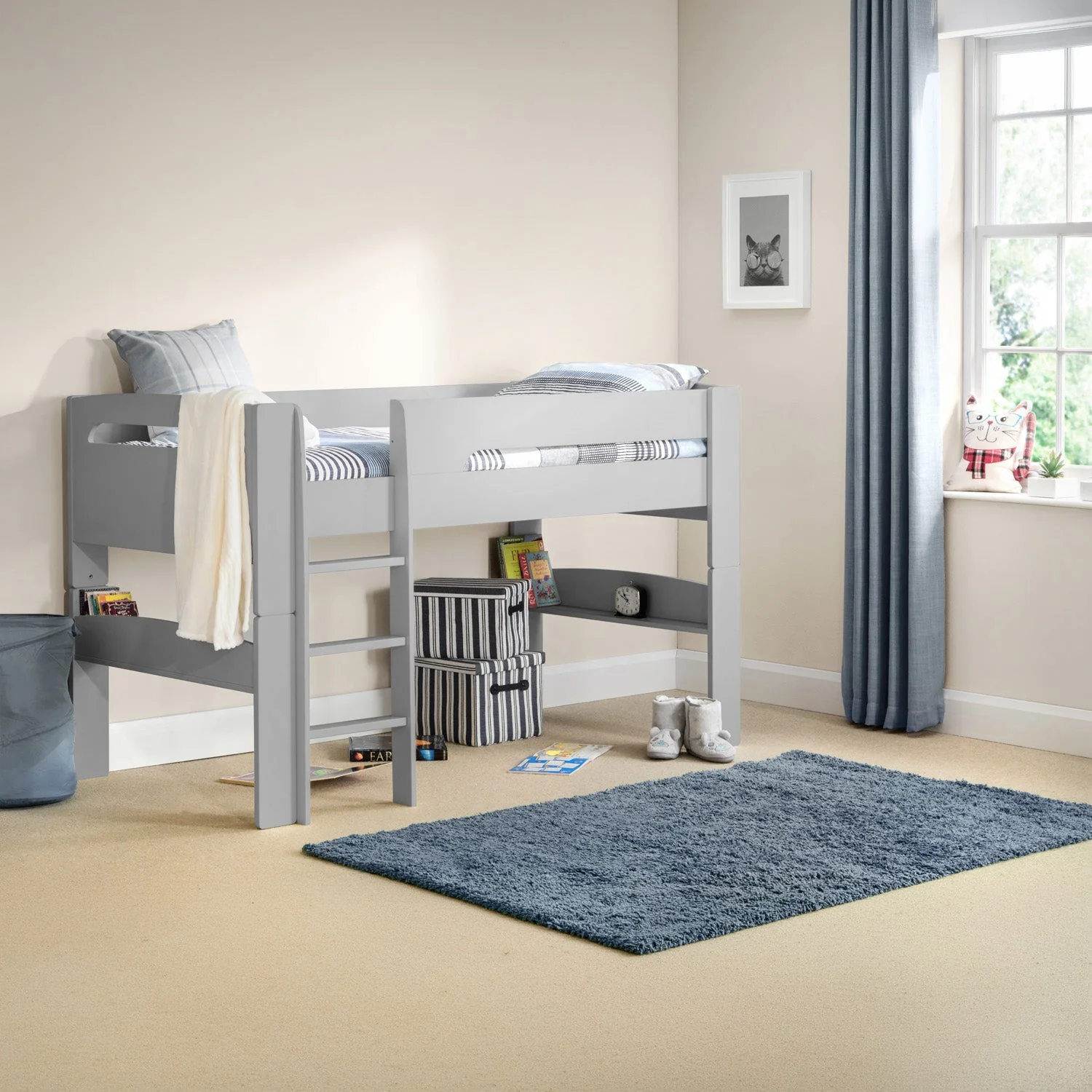 Puna Midsleeper Bed Grey - Image 5