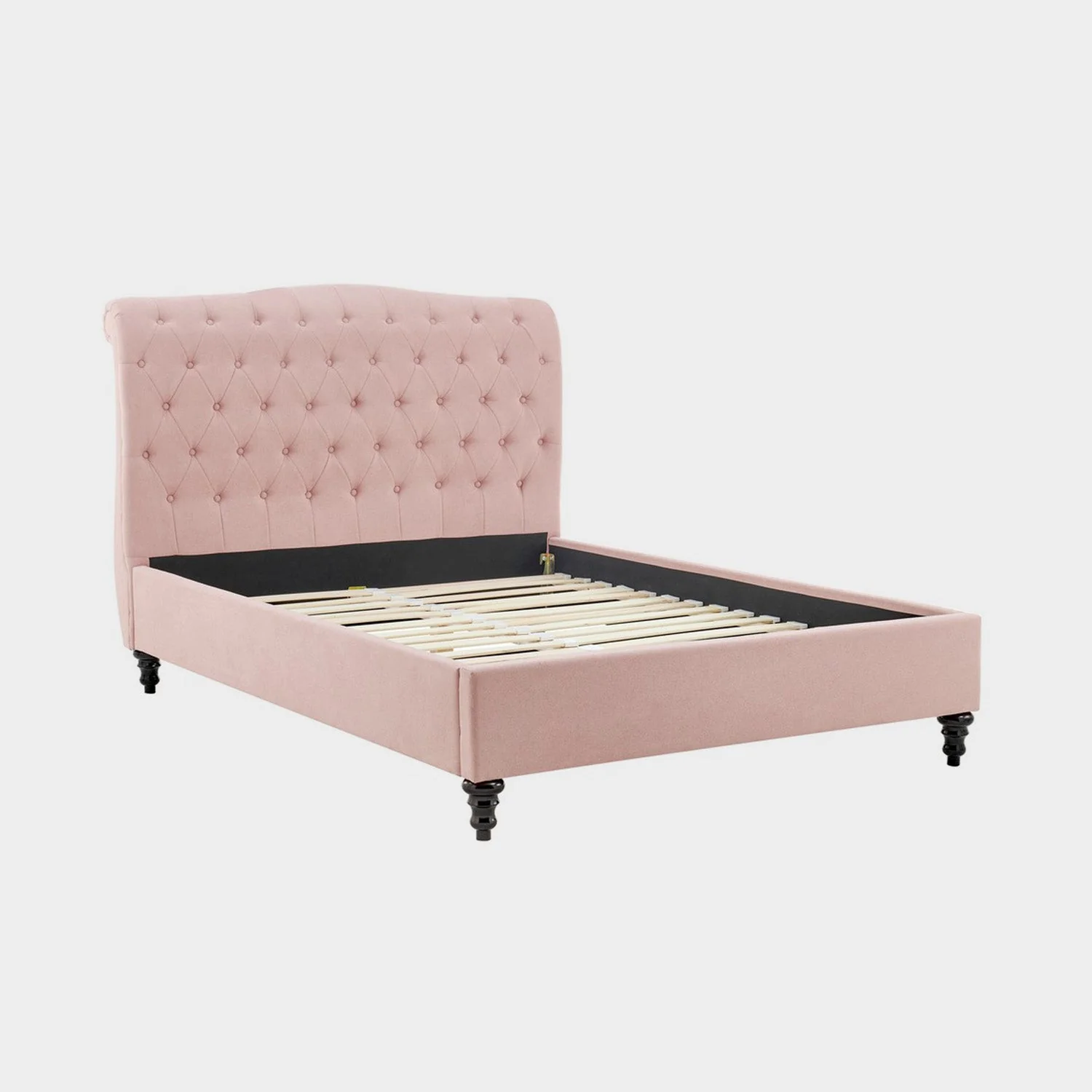 Rosa Bed Frame King Pink - Image 2