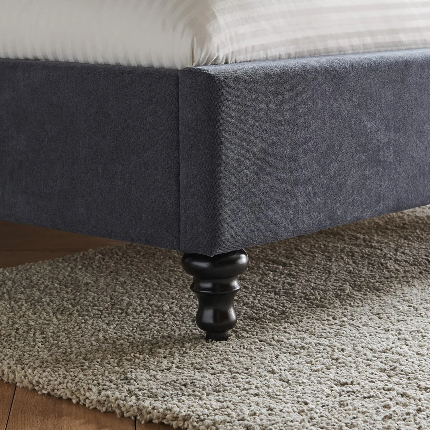 Rosa Bed Frame Super King Dark Grey - Image 3
