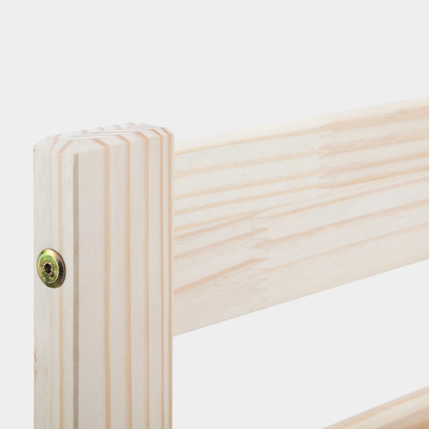 Saskia Bed Frame Double Unfinished Pine - Image 3