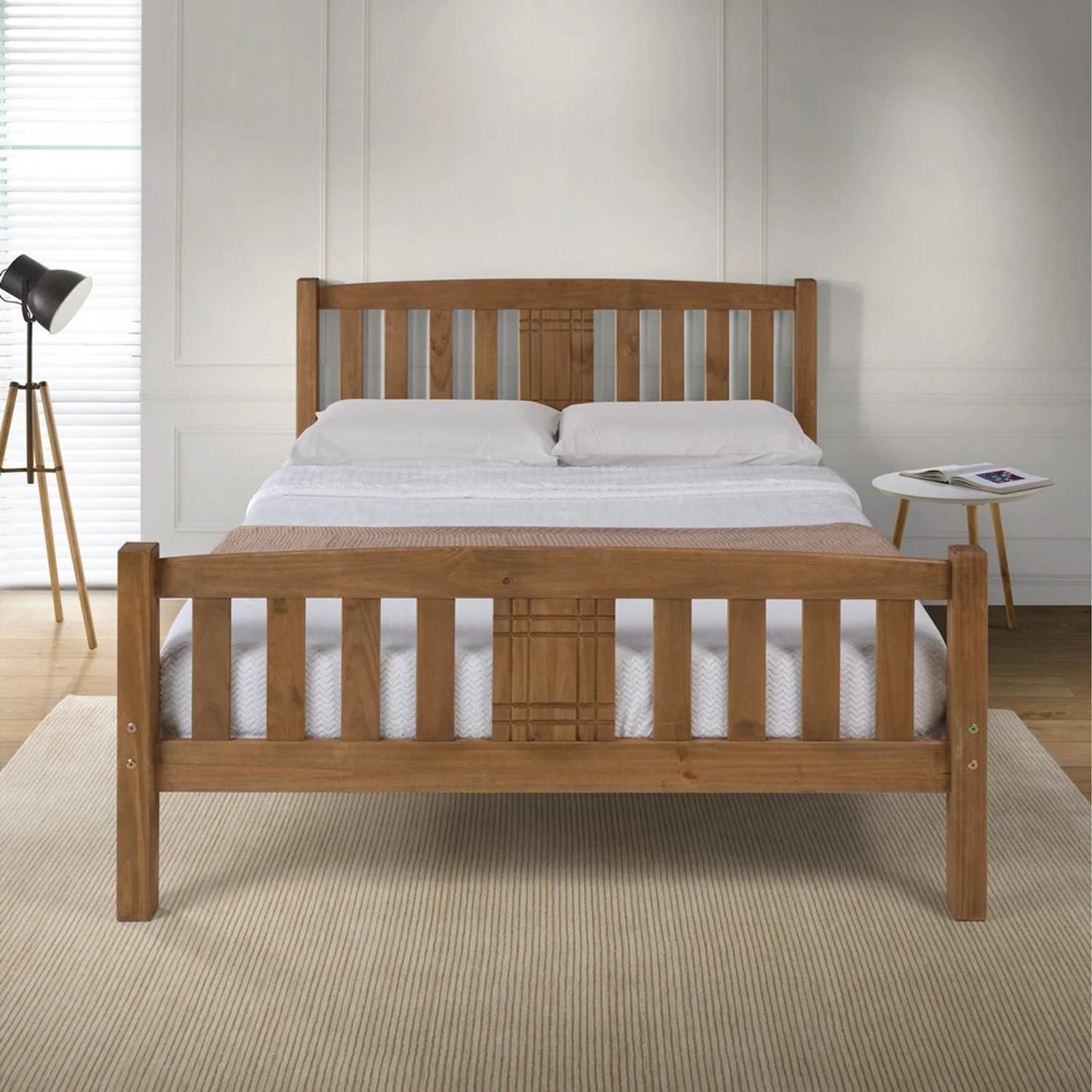 Sedna Bed Frame Single Pine - Image 4