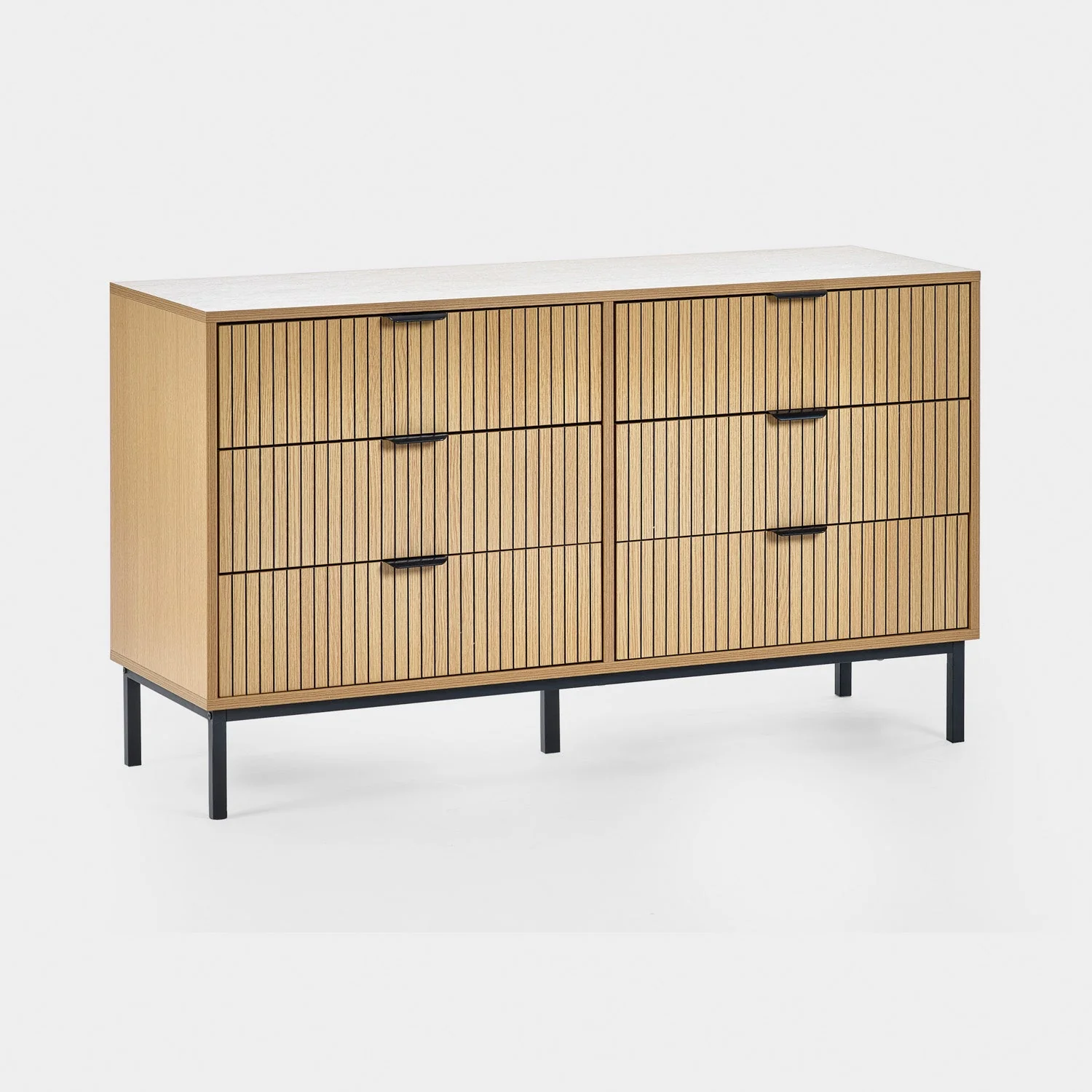 Sky 6 Drawer Chest Beige - Image 3