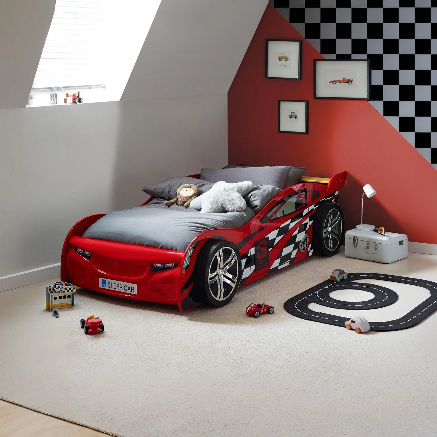 Skylar Racer Bed Red