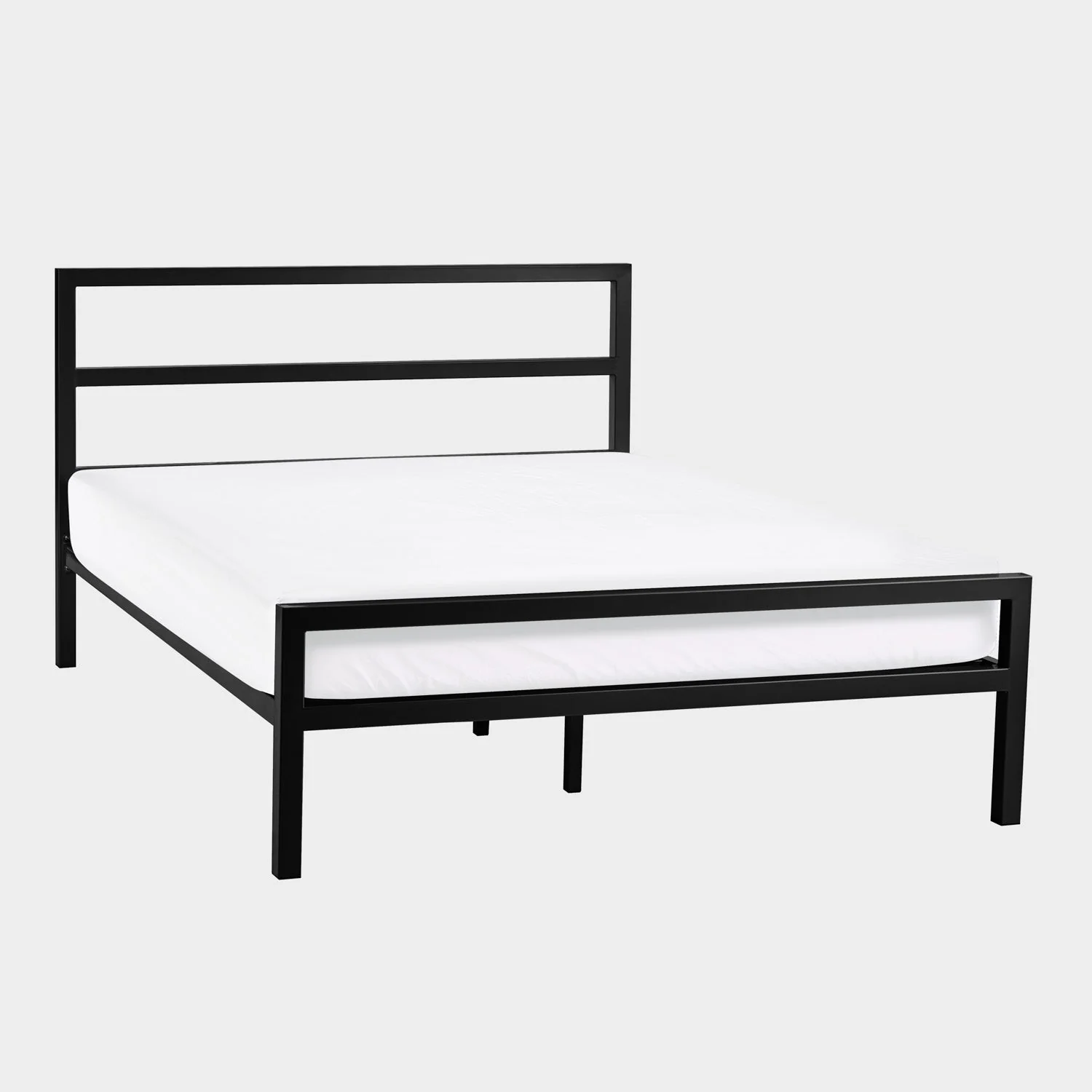 Soieil Bed Frame Double Black - Image 2