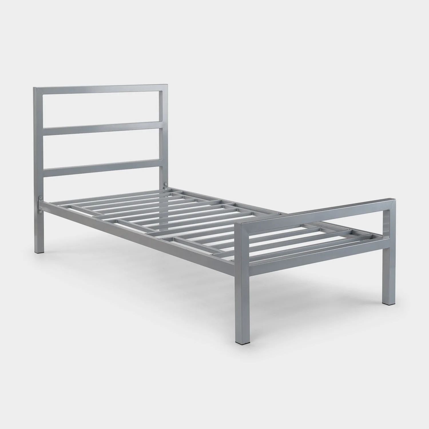 Soieil Bed Frame Single Silver - Image 3
