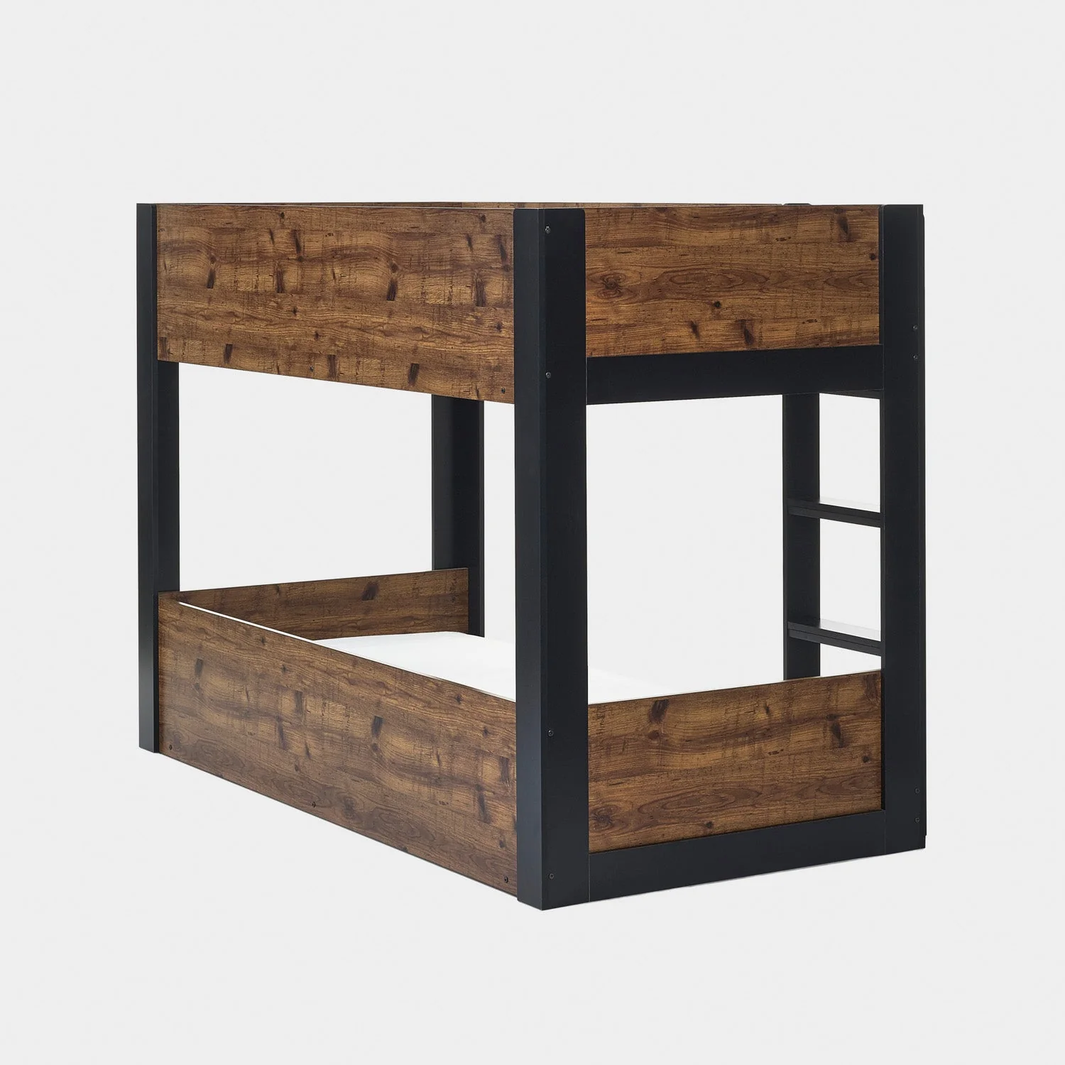 Solomon Bunk Bed Wood And Black - Image 5
