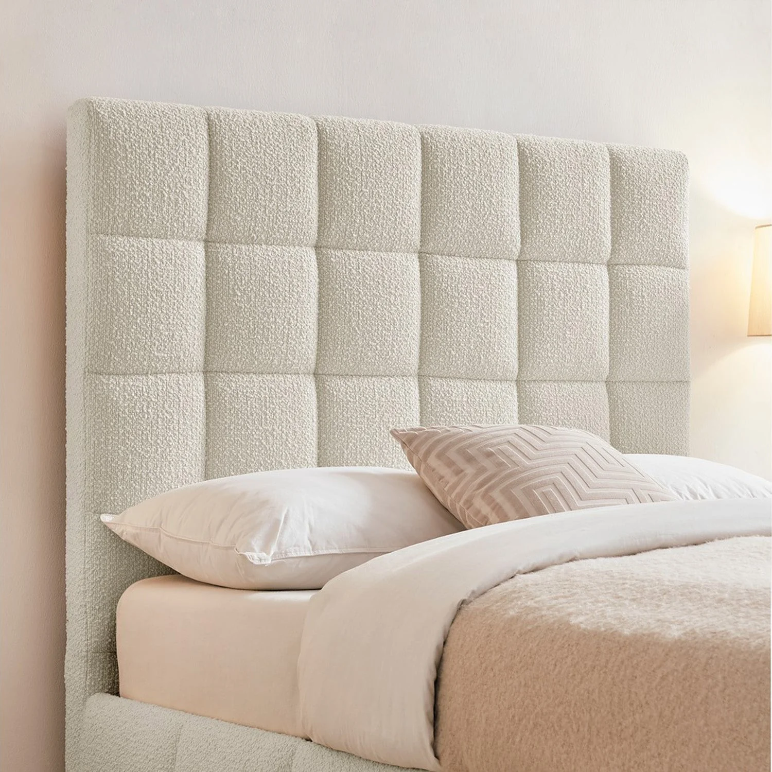 Starla Storage Bed Frame Double Ivory Boucle - Image 3