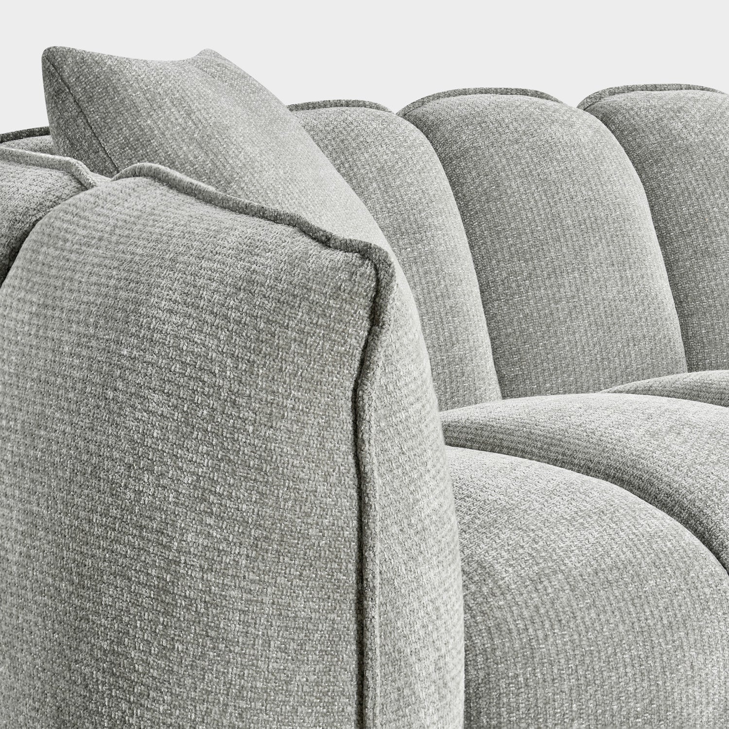 Venice Sofa Grey 2 Seater - Image 4