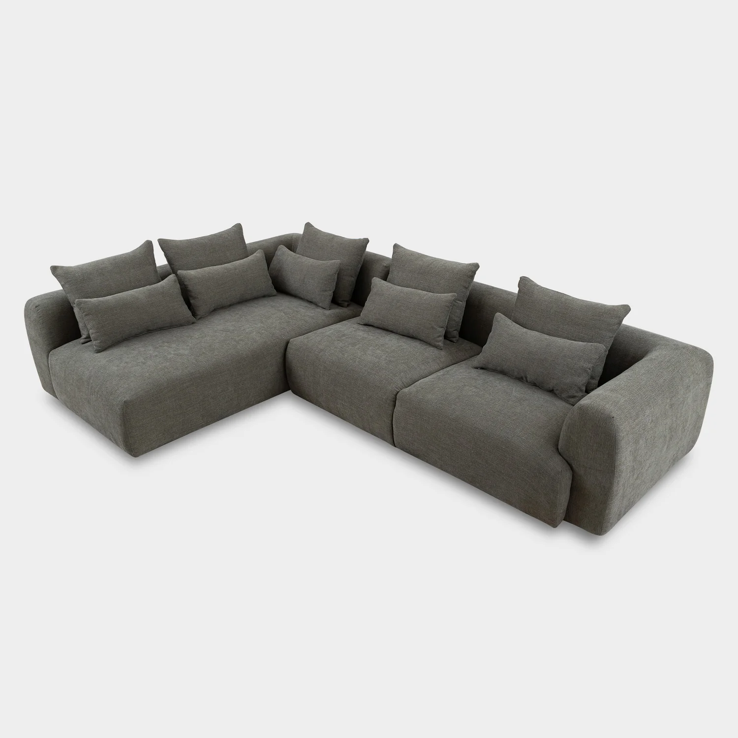 Willow Sofa Left Hand Facing Corner Moss - Image 6