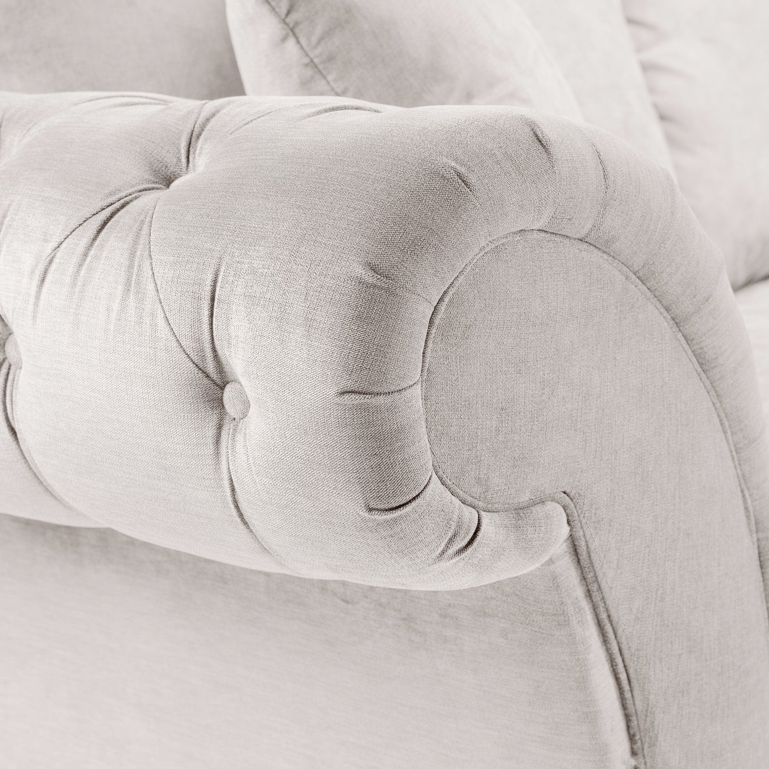 Windsor Fullback Sofa Stone Left Hand Facing Corner - Image 6